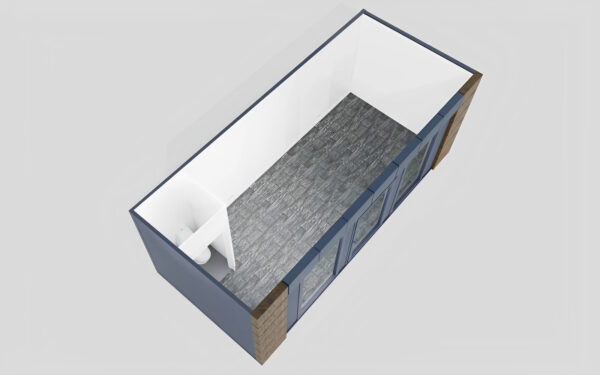 10m x 4m Prefabricated Container Office - M-W Containers