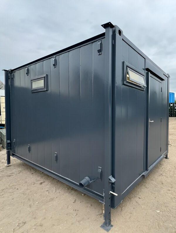12 x 9ft Anti Vandal 2 + 1 Toilet Block - M-W Containers