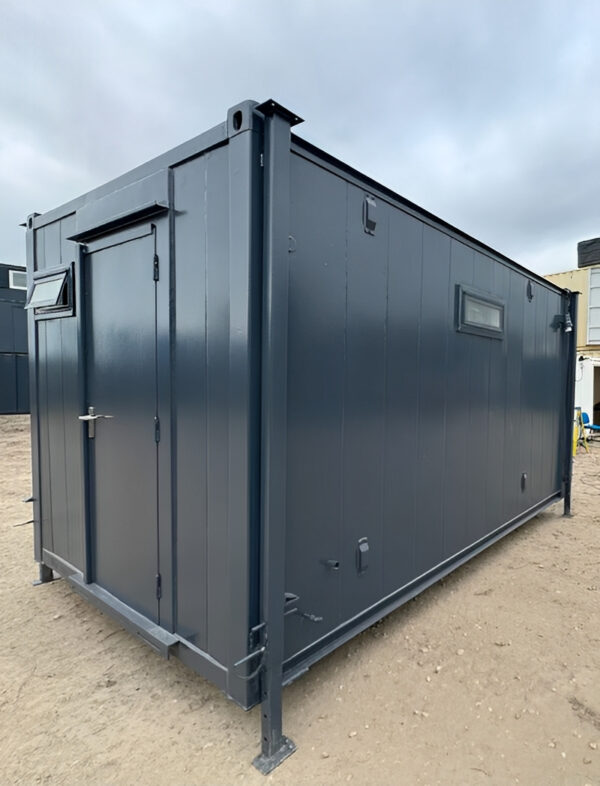 12 x 9ft Anti Vandal 2 + 1 Toilet Block - M-W Containers