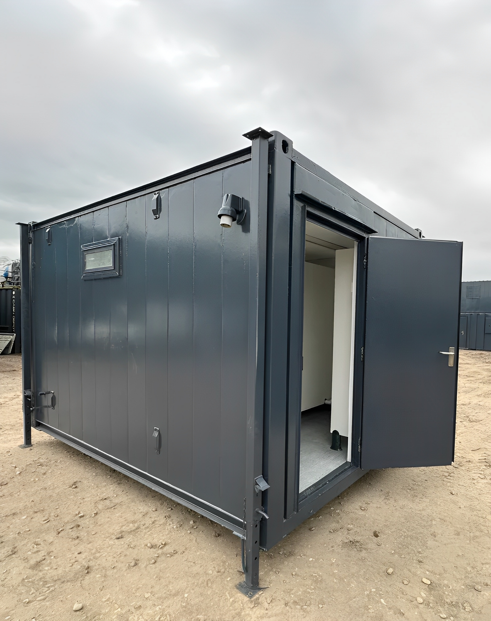 12 x 9ft Anti Vandal 2 + 1 Toilet Block - M-W Containers