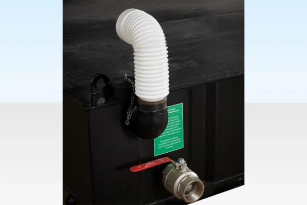 2-1 Sit On Waste Tank – Heavy-Duty Steel Waste Solution | USA