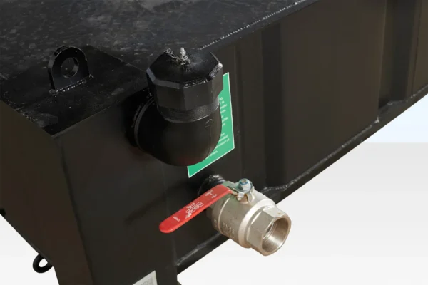 2-1 Sit On Waste Tank – Heavy-Duty Steel Waste Solution | USA