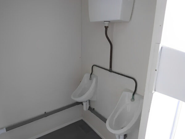 2+1 Steel Toilet Cabin 12Ft x 9Ft - M-W Containers