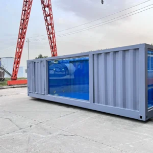 20ft Mobile Foldable Fully Automatic Container Swimming Pool - M-W Containers