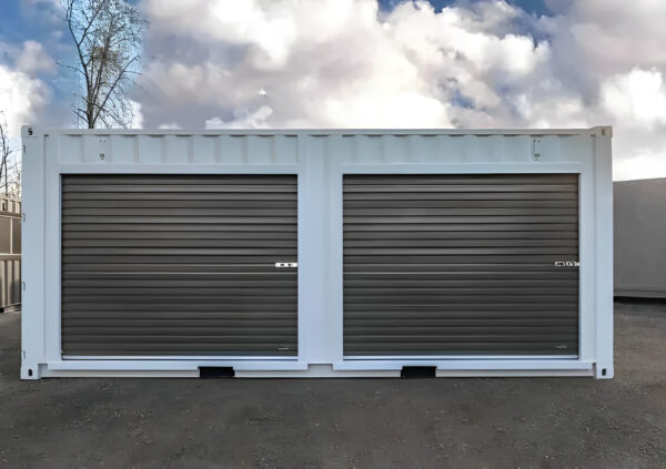20ft Shipping Container With Double Roll-Up Doors - M-W Containers