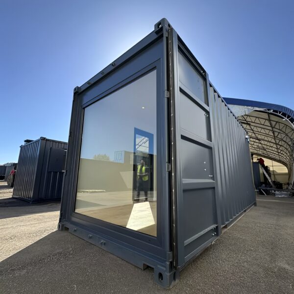 20ft x 8ft Custom Shipping Container Conversion | Portable Building | Garden Office - M-W Containers