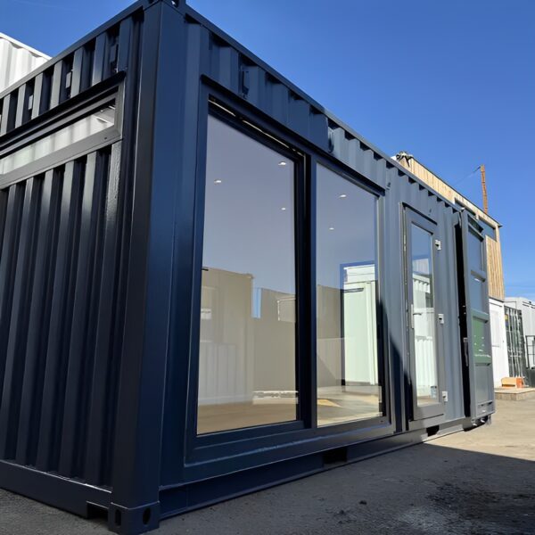 20ft x 8ft Custom Shipping Container Conversion | Portable Building | Garden Office - M-W Containers
