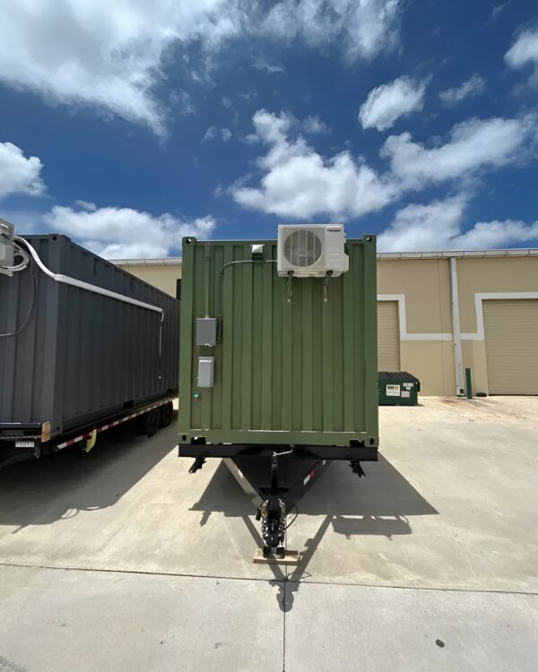 20ft x 8ft Portable Container House On Wheels - M-W Containers