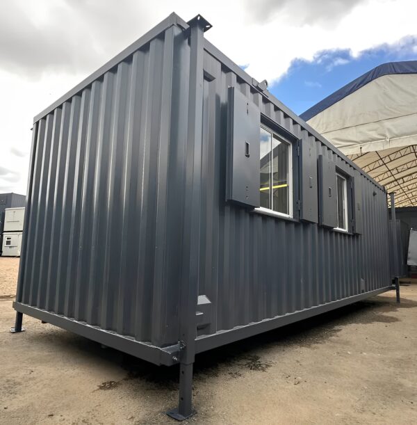 24 x 9Ft Anti Vandal Cabin | Office, Canteen, Toilet | 10KVA Generator - M-W Containers