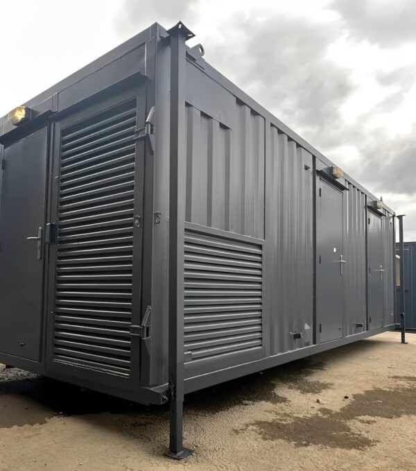 24 x 9Ft Anti Vandal Cabin | Office, Canteen, Toilet | 10KVA Generator - M-W Containers