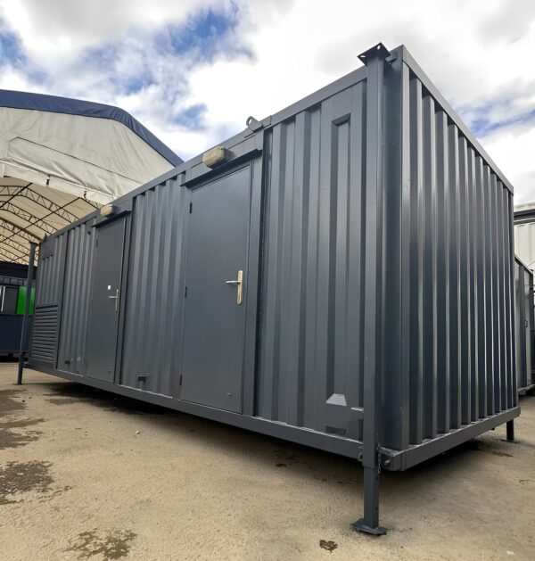 24 x 9Ft Anti Vandal Cabin | Office, Canteen, Toilet | 10KVA Generator - M-W Containers