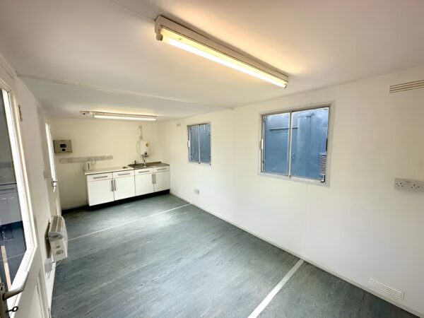24 x 9Ft Anti Vandal Cabin | Office, Canteen, Toilet | 10KVA Generator - M-W Containers