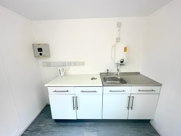 24 x 9Ft Anti Vandal Cabin | Office, Canteen, Toilet | 10KVA Generator - M-W Containers
