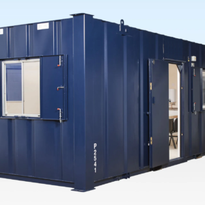 24ft x 9ft Steel Office / Canteen Cabin – Ultimate Anti-Vandal Modular Unit | USA