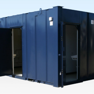 3-1 Steel Toilet Cabin – Ultimate Durable Anti-Vandal Facility | USA
