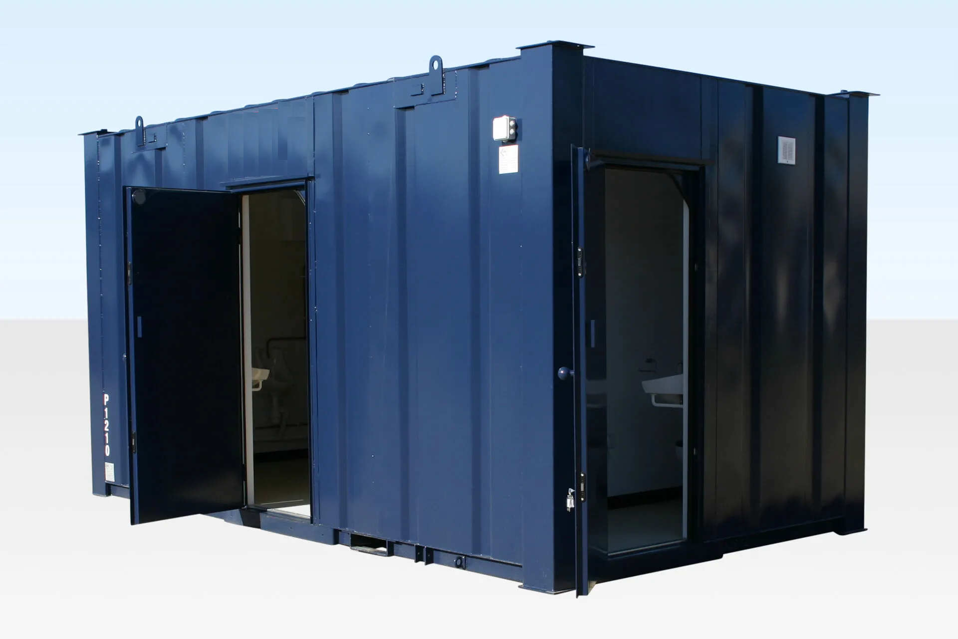 3-1 Steel Toilet Cabin – Ultimate Durable Anti-Vandal Facility | USA