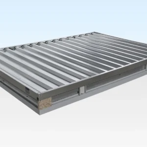 3m Galvanized Flat Pack Storage Container Secure | USA