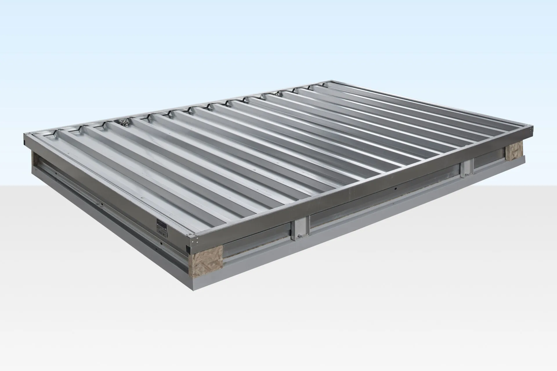 3m Galvanized Flat Pack Storage Container Secure | USA