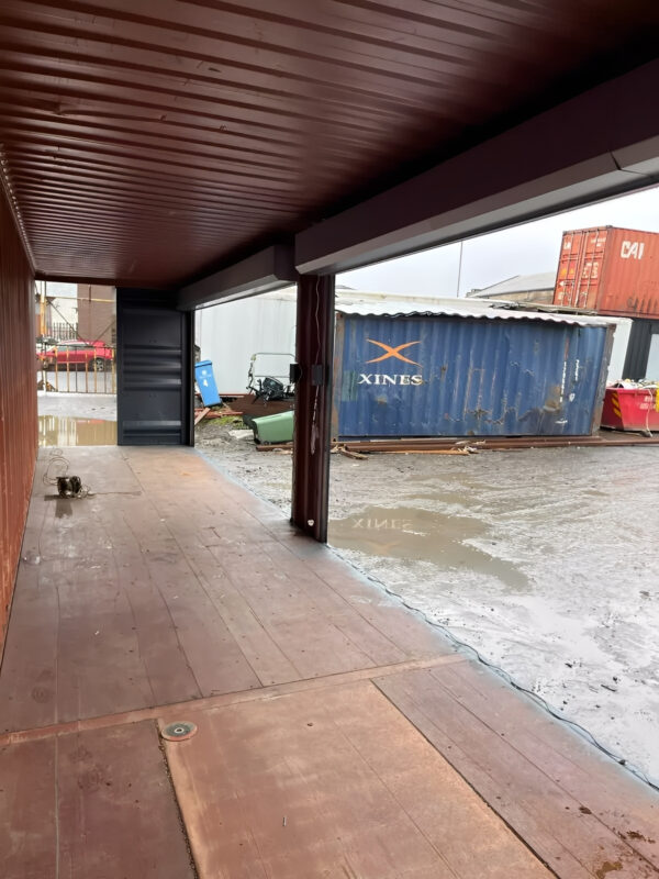 40Ft x 8Ft Shipping Container With Double Roll-Up Doors - M-W Containers
