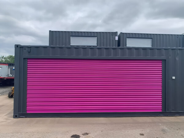 40Ft x 8Ft Shipping Container With Double Roll-Up Doors - M-W Containers