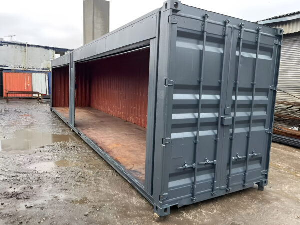 40Ft x 8Ft Shipping Container With Double Roll-Up Doors - M-W Containers