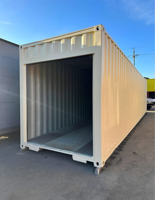40ft X 8ft Shipping Container With Roll-Up Door - M-W Containers