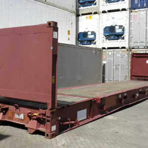 40Ft X 8Ft Used Flat Rack Shipping Container - Limited
