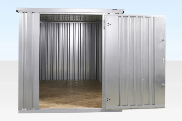 4m Flat Packed Store – Man-Portable Galvanised Storage Container