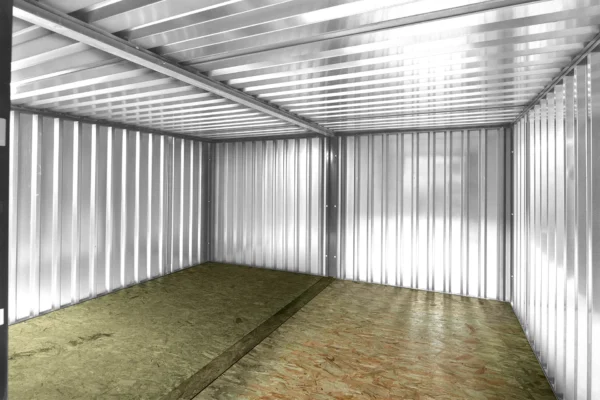 4M x 4.2M Side Linked Flat Pack Containers – Ultimate Galvanised Modular Storage
