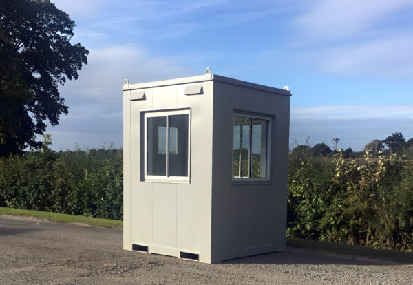 6Ft x 6Ft Single Guard Hut - M-W Containers