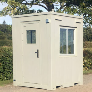 6Ft x 6Ft Single Guard Hut - M-W Containers
