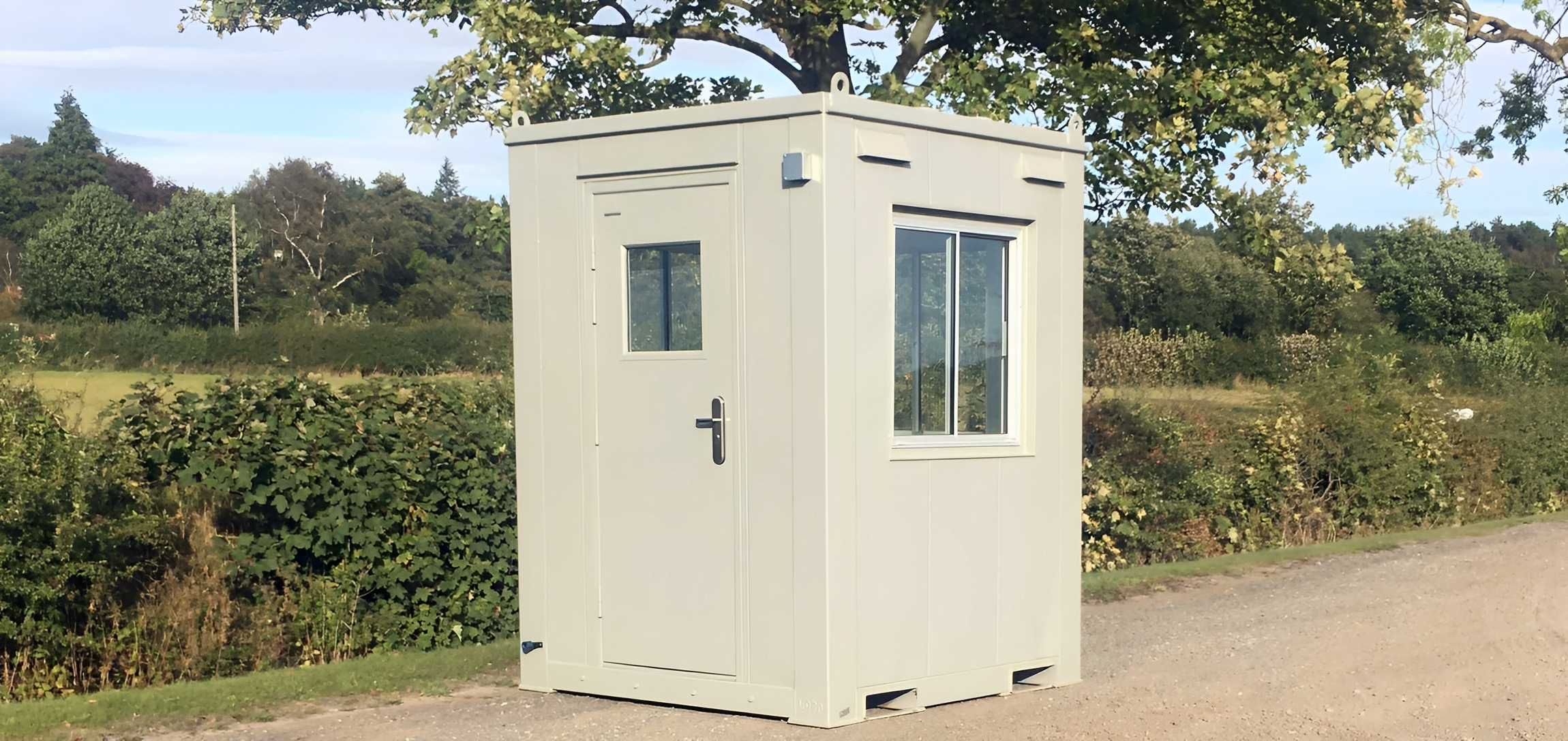 6Ft x 6Ft Single Guard Hut - M-W Containers