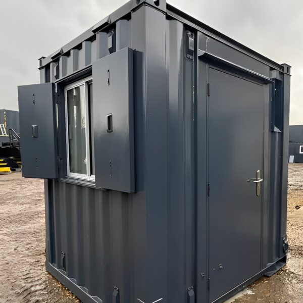 7Ft x 7Ft Shipping Container Office | Portable Building | Anti-Vandal Building - M-W Containers