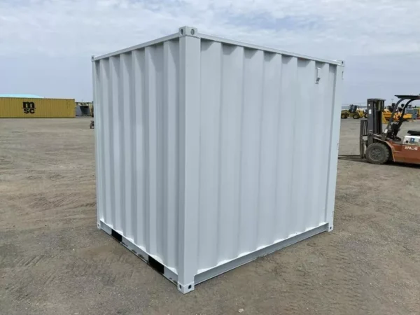 8ft Cubic Shipping Container w/Door+Window 8’Lx6.7’Wx7.4’H - M-W Containers