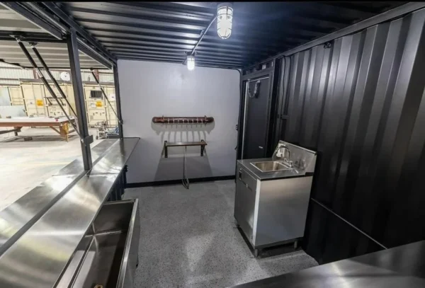 Custom 20ft Container Kitchen - M-W Containers