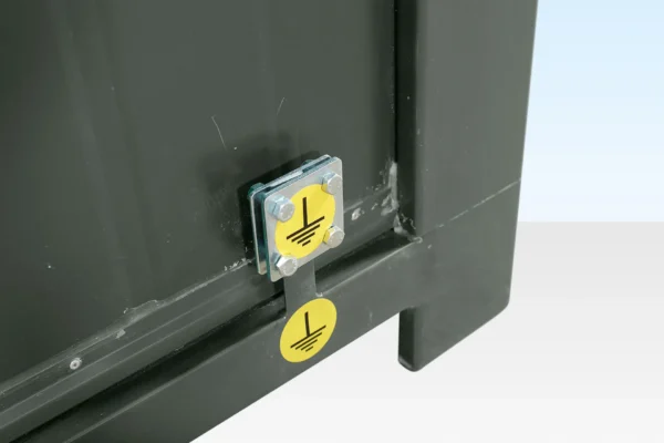 Double Mains Toilet | Durable Steel Site Toilet for Construction & Events