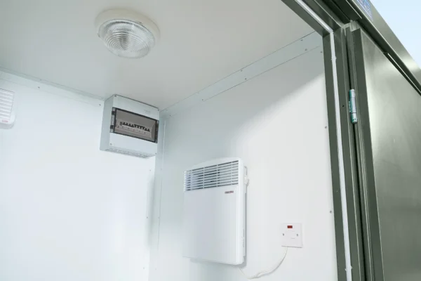 Double Mains Toilet | Durable Steel Site Toilet for Construction & Events