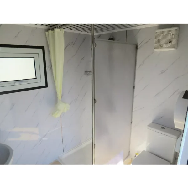Portable Restroom, Bathroom, Mobile Toilet With Shower And Sink - M-W Containers